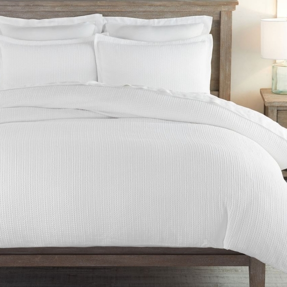 Pottery Barn Bedding Pottery Barn White Honey Cotton Duvet Cover